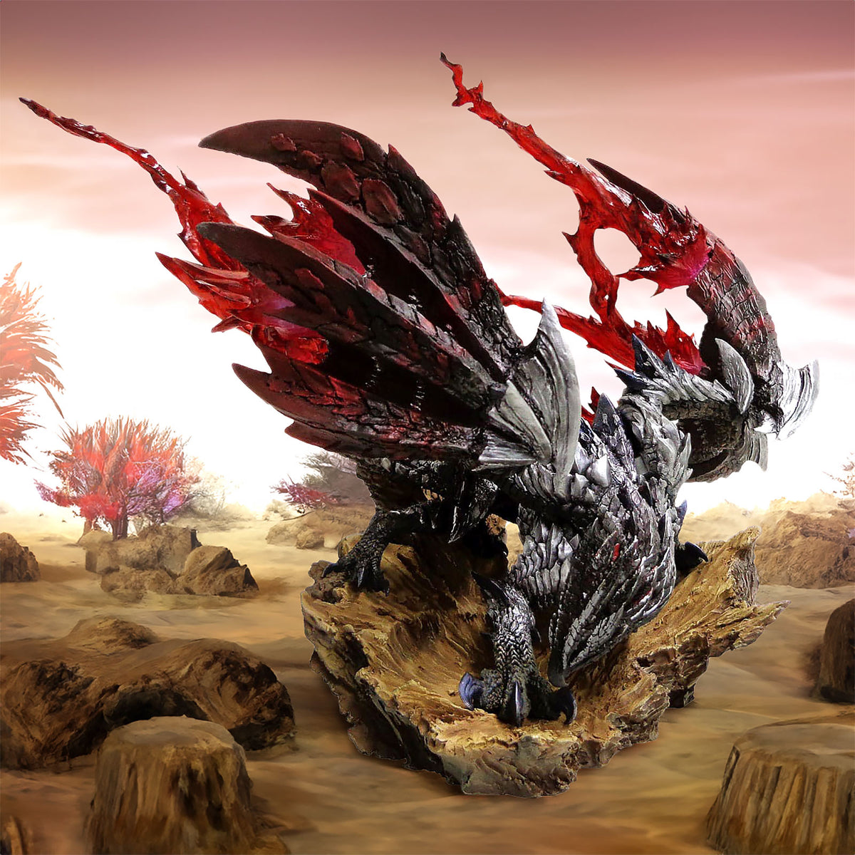 Productafbeelding Monster Hunter - Valstrax Beeld Creators Model (Woedend)