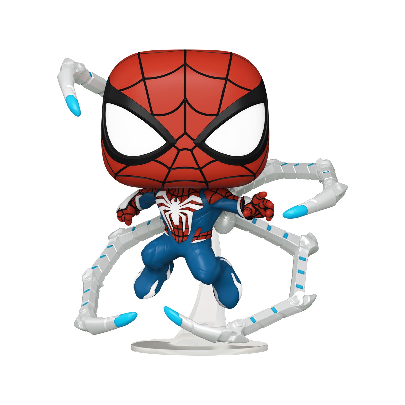 Productafbeelding Spider-Man 2 - Peter Parker Advanced Suit 2.0 Marvel Funko Pop Wobbelhoofdfiguur