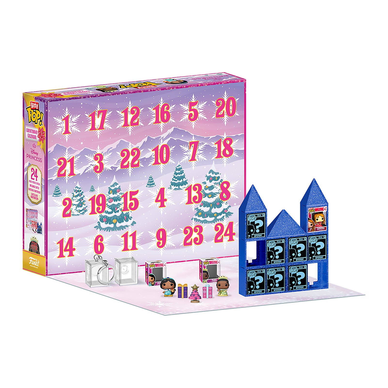 Productafbeelding Disney Princess - Bitty Pop Funko Adventskalender