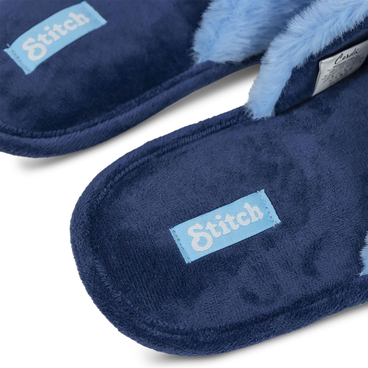 Productafbeelding Stitch Pluche Pantoffels Blauw - Lilo & Stitch