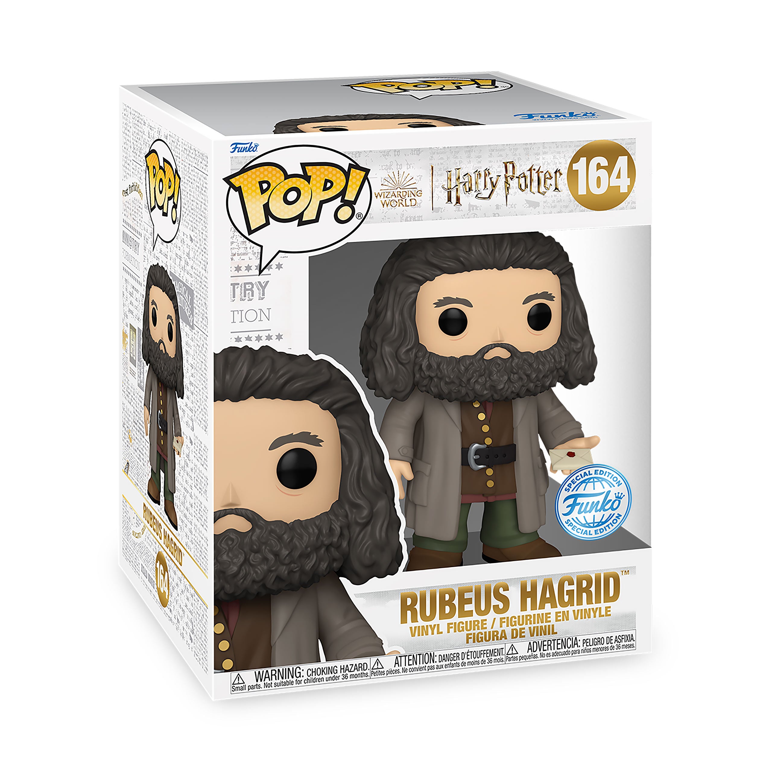 Productafbeelding Harry Potter - Hagrid met brief Funko Pop-figuur 14cm