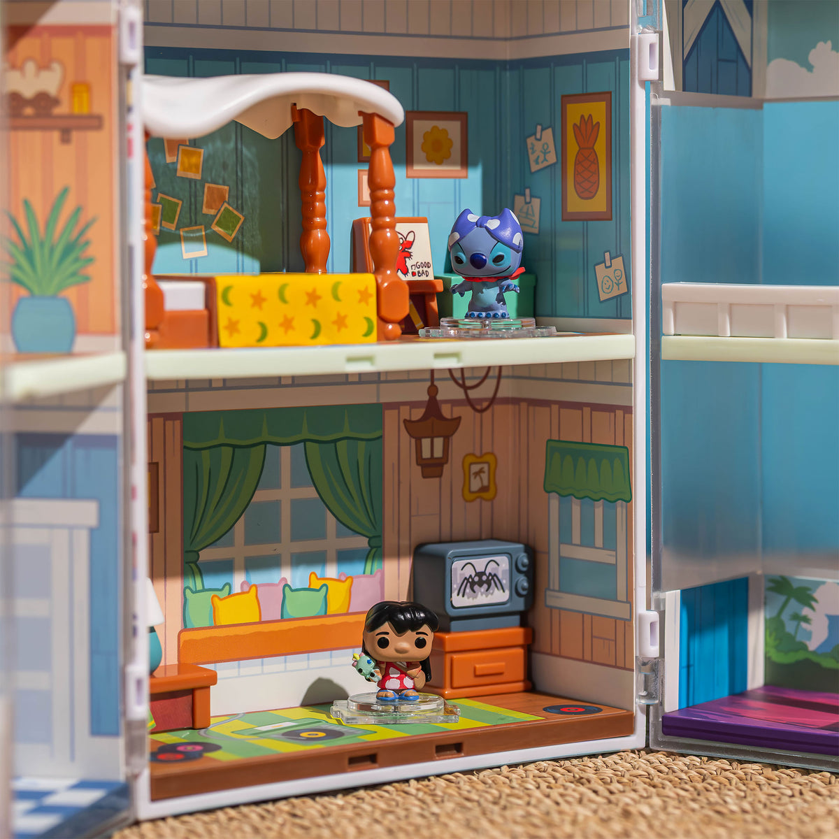 Productafbeelding Lilo & Stitch - Lilo's Huis Funko Bitty Pop Display met 2 Figuren