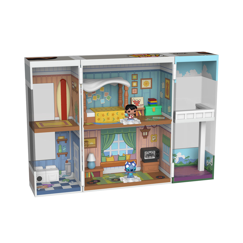 Productafbeelding Lilo & Stitch - Lilo's Huis Funko Bitty Pop Display met 2 Figuren