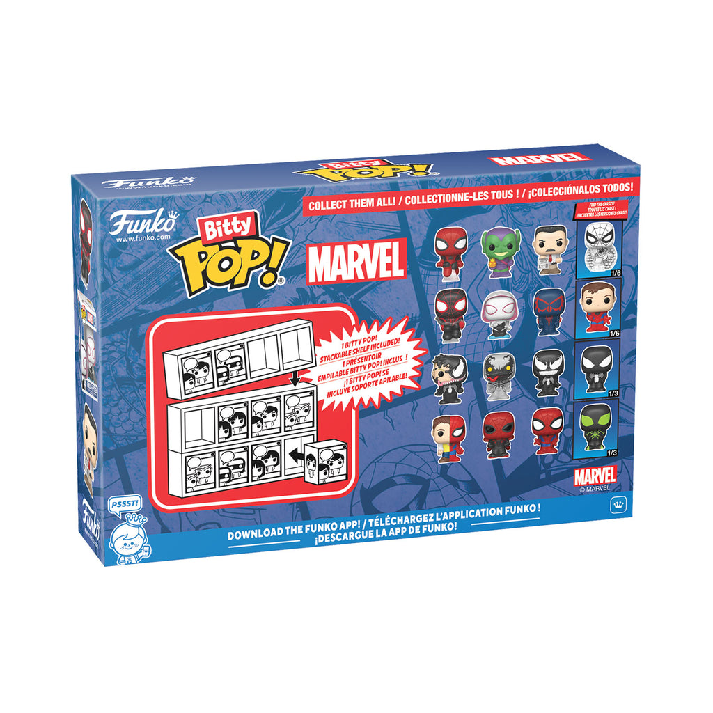 Productafbeelding Marvel - Spider-Man Funko Bitty Pop 4-Pack Figuren Set Serie 4