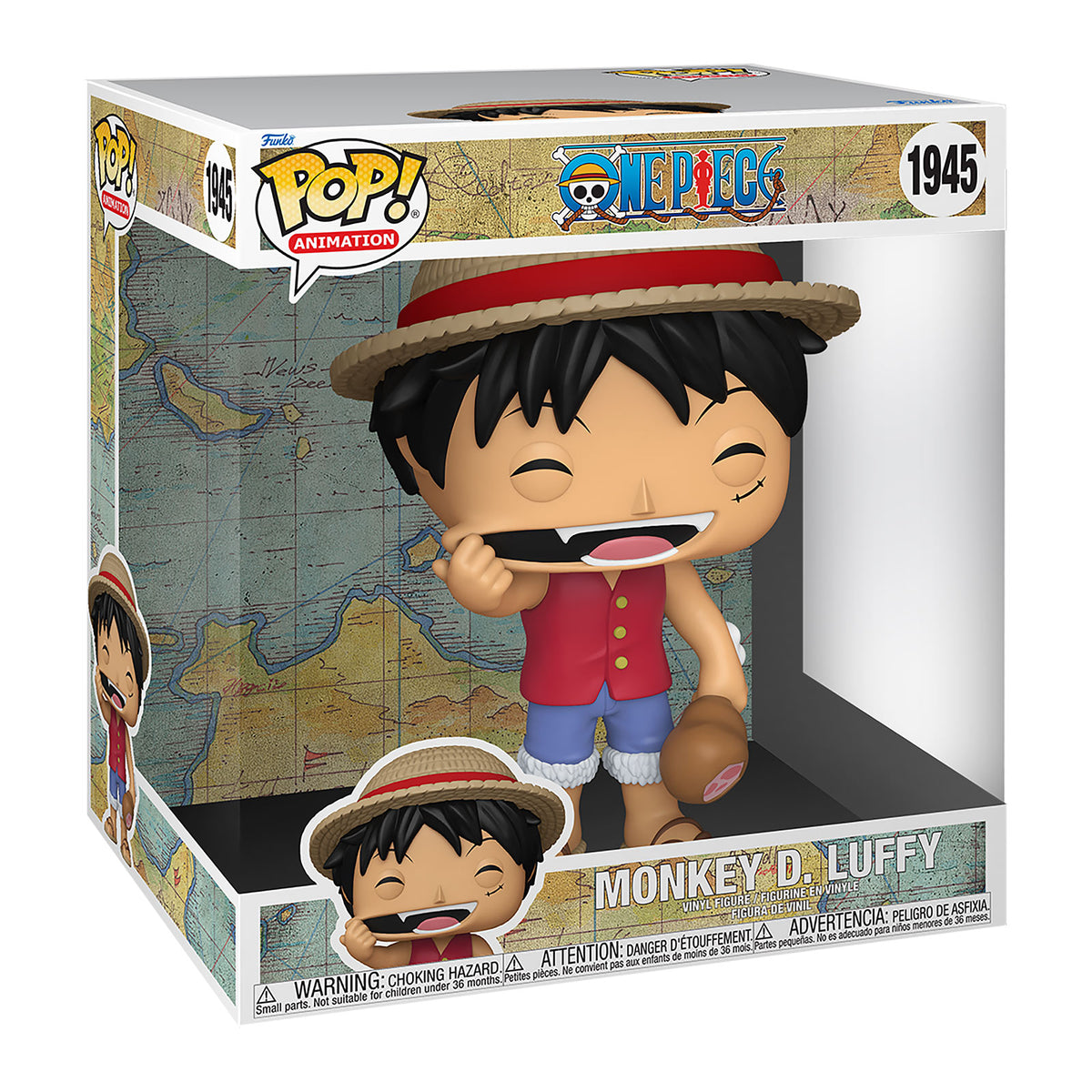 Productafbeelding One Piece - Luffy Funko Pop Jumbo Figuur