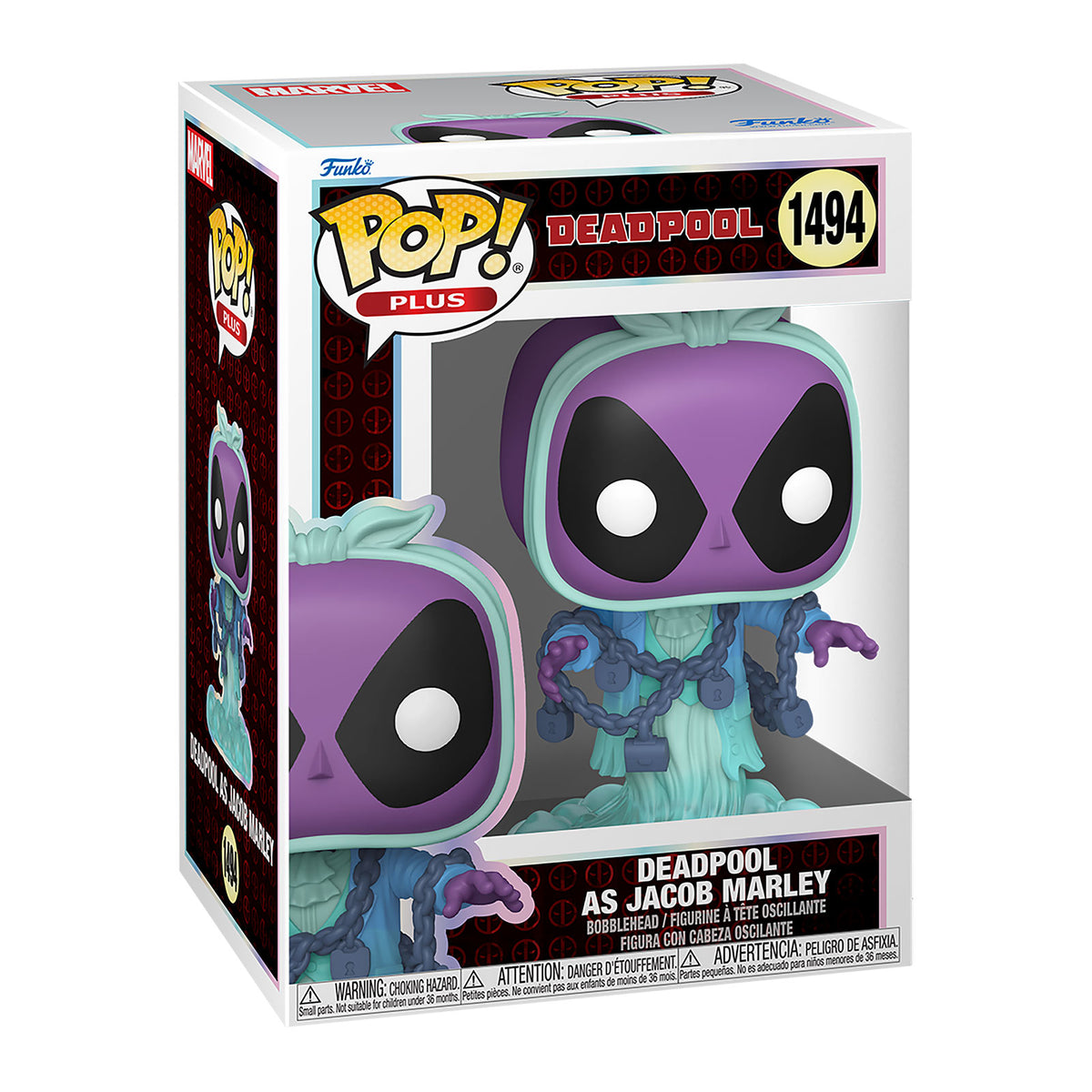 Productafbeelding Deadpool - Jacob Marley Funko Pop bobblehead-figuur