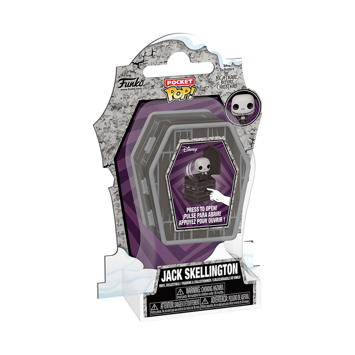 Productafbeelding Nightmare Before Christmas - Jack met Kist Funko Pocket Pop Figuur