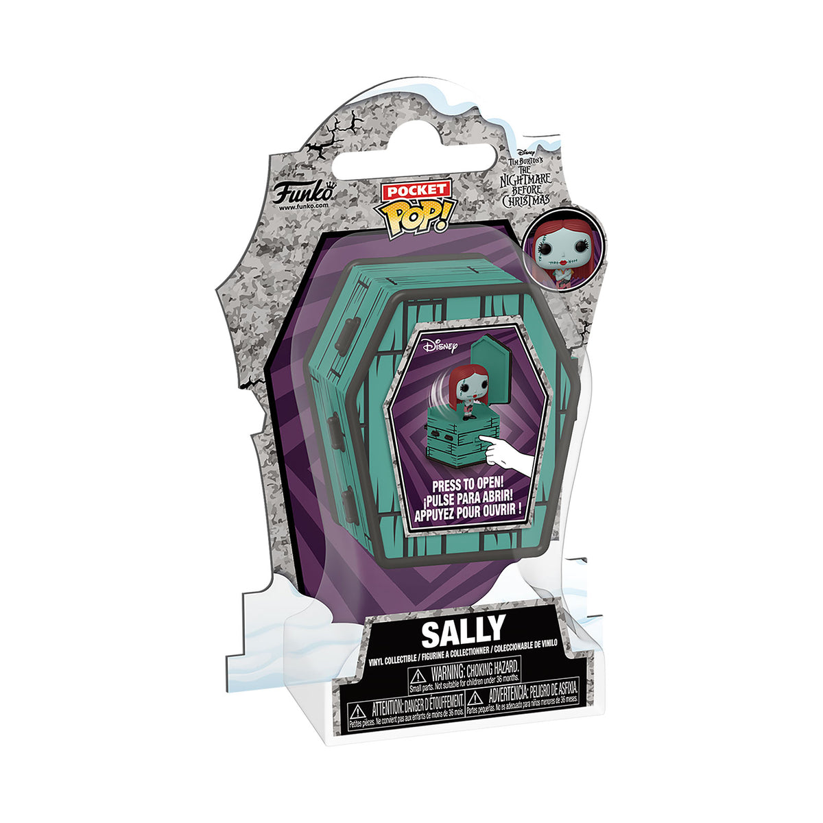 Productafbeelding Nightmare Before Christmas - Sally met Kist Funko Pocket Pop Figuur