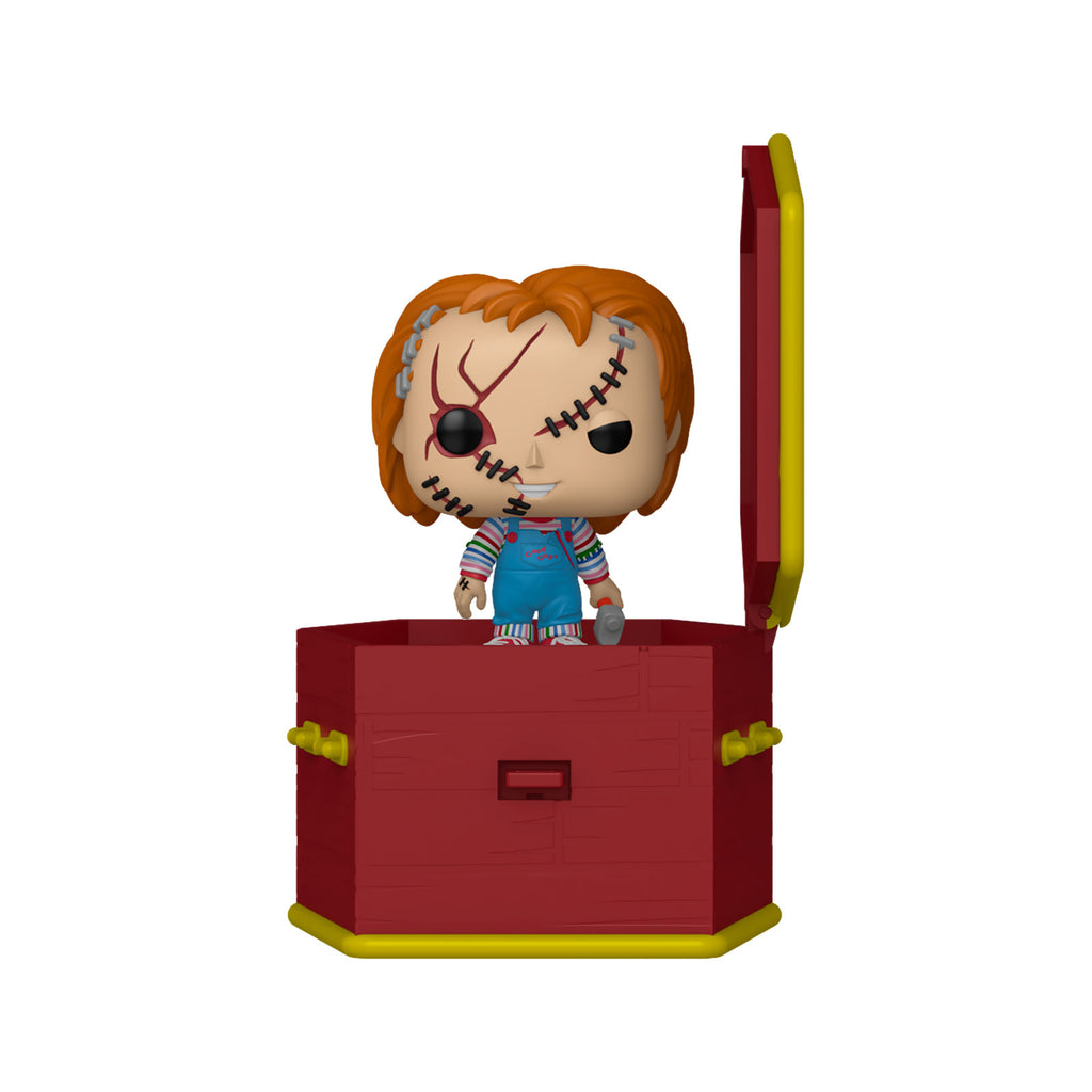 Productafbeelding Chucky - Bange Chucky met Kist Funko Pocket Pop Figuur