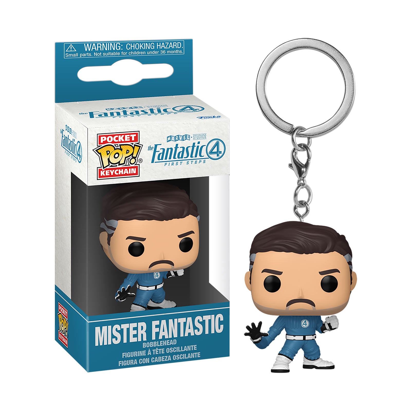 Productafbeelding Fantastic Four - Mr. Fantastic Funko Pop Sleutelhanger
