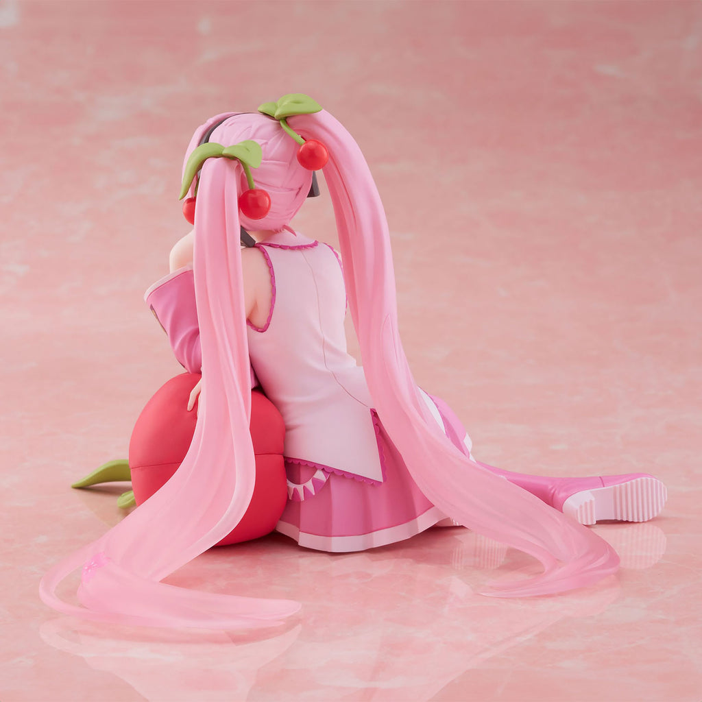 Productafbeelding Hatsune Miku - Sakura Miku Desktop Cute Figuur Cherry Cushion Versie