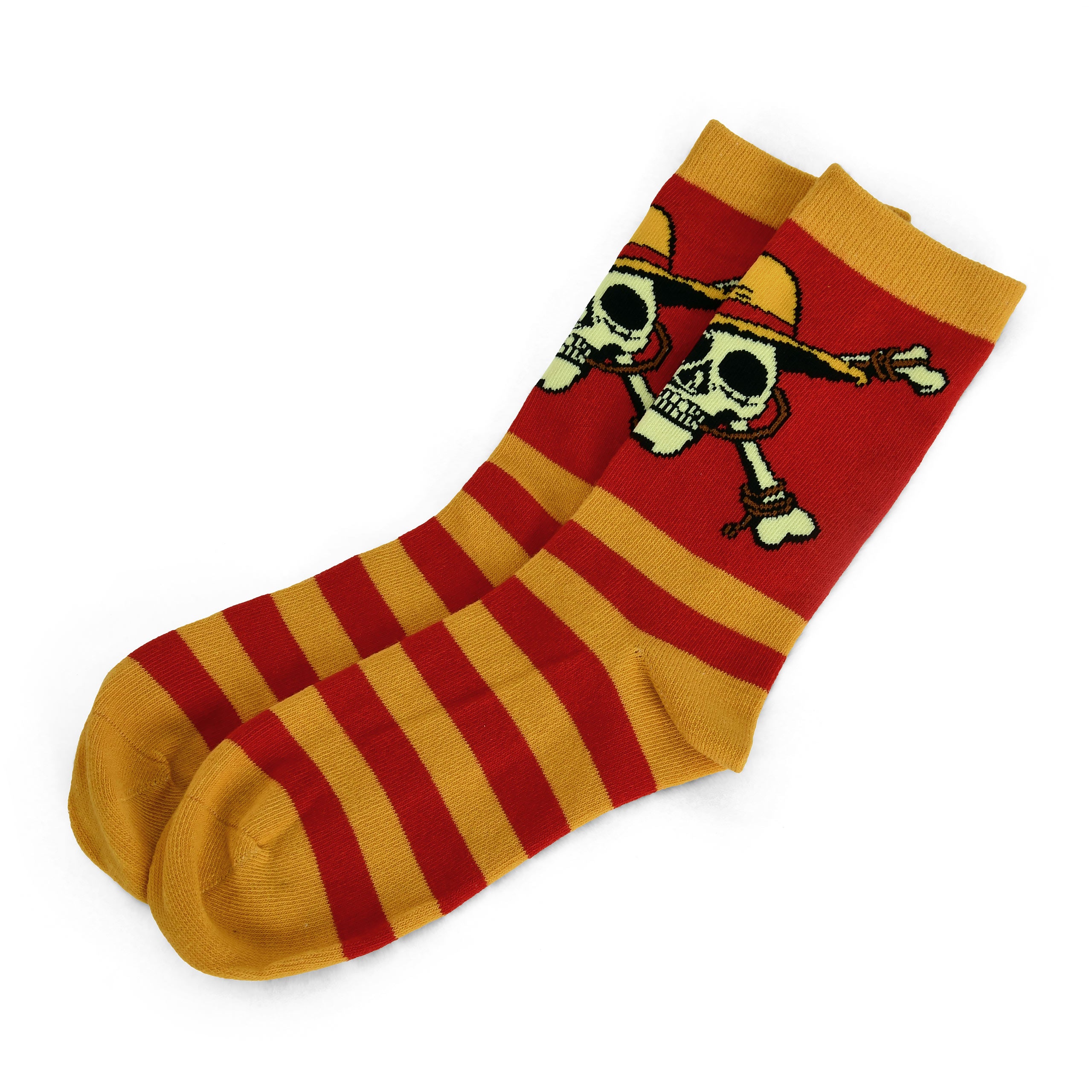 Productafbeelding One Piece - Luffy Skull Logo Sokken