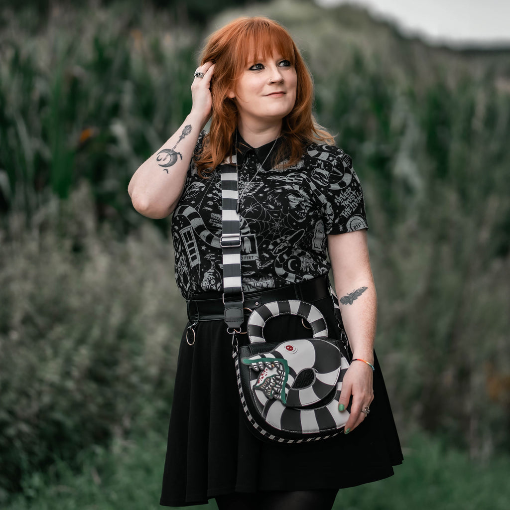 Productafbeelding Beetlejuice - Sandworm crossbodytas