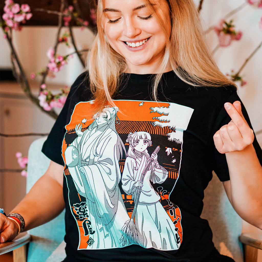 Productafbeelding Maomao en Jinshi T-shirt voor fans van De Apothekersdagboeken