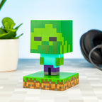 Productafbeelding Minecraft - Zombie Icons 3D Tafellamp