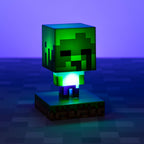 Productafbeelding Minecraft - Zombie Icons 3D Tafellamp
