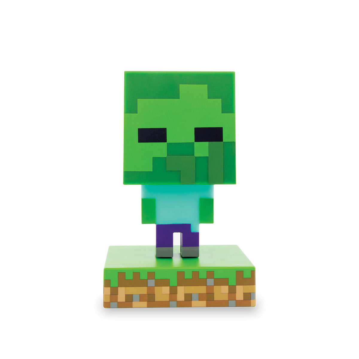 Productafbeelding Minecraft - Zombie Icons 3D Tafellamp