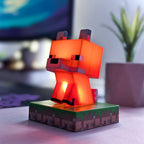 Productafbeelding Minecraft - Fox Icons 3D Tafellamp