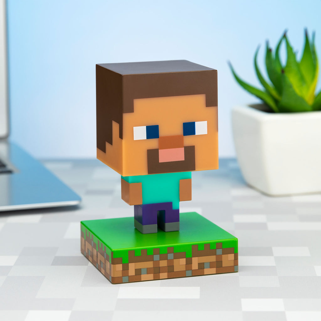 Product image Minecraft - Steve Icons 3D Table Lamp