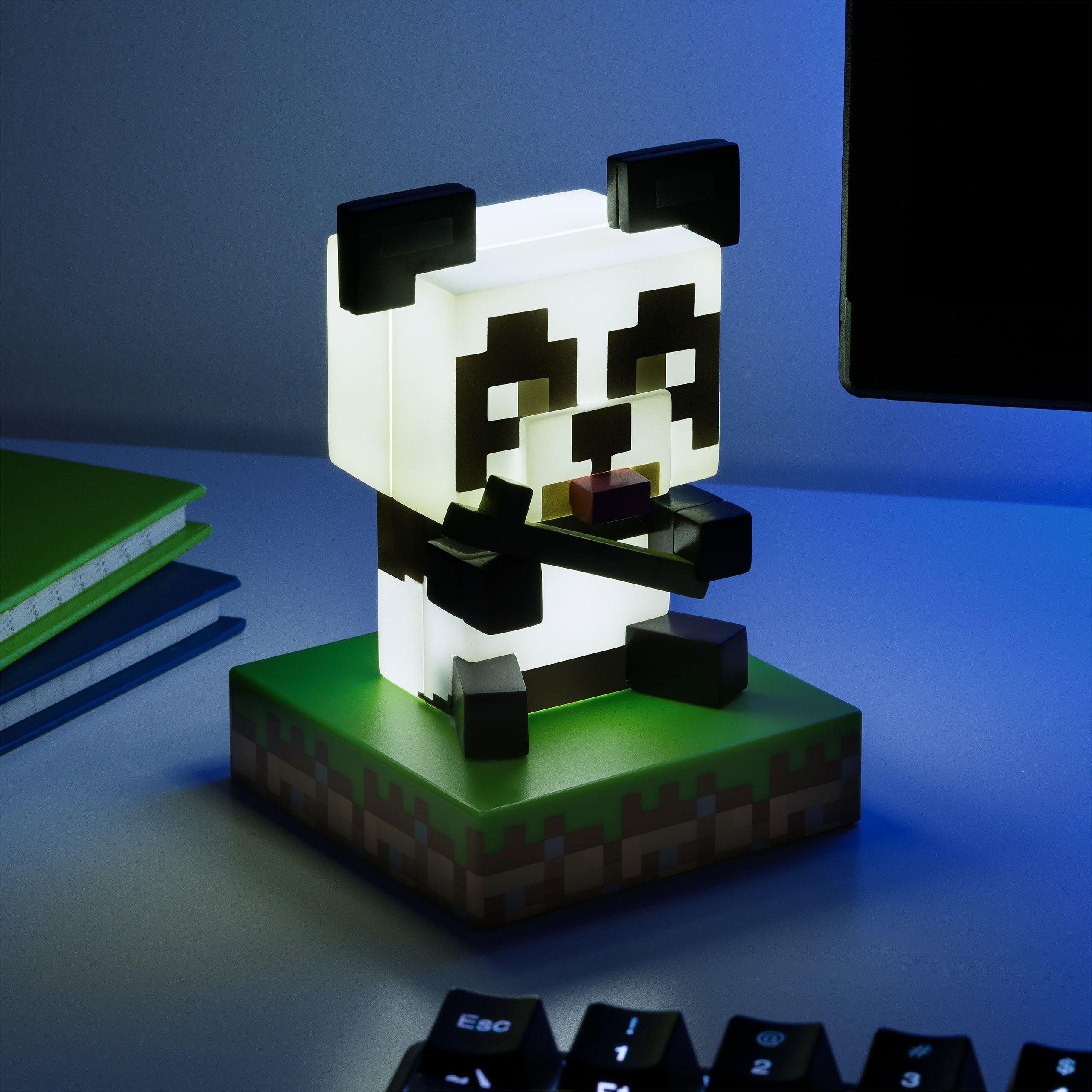 Productafbeelding Minecraft - Panda 3D Tafellamp