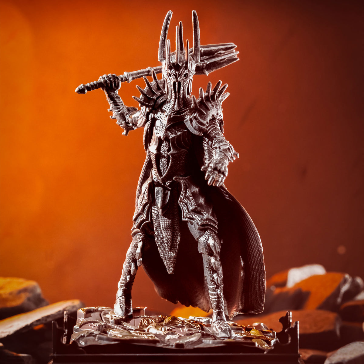 Productafbeelding In de Ban van de Ring - Sauron Diorama Figuur