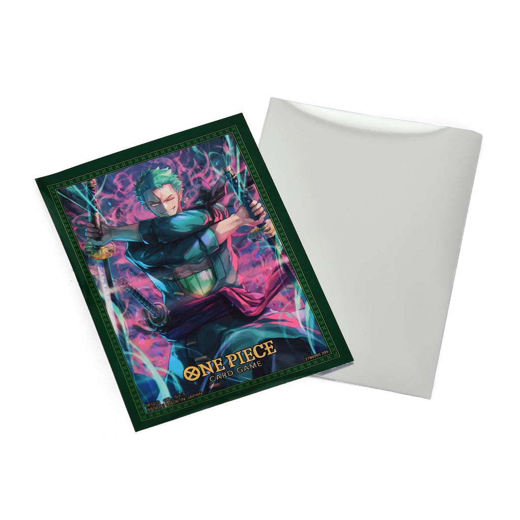 Productafbeelding One Piece Card Game - Roronoa Zoro Official Sleeve 11 Kaarthoezen