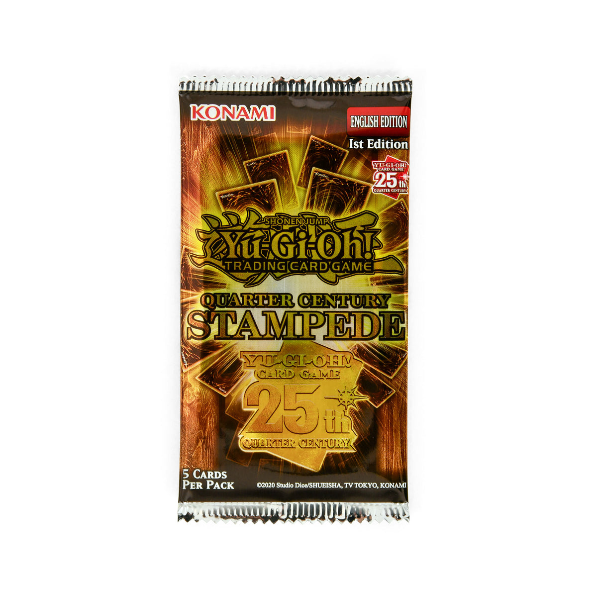 Productafbeelding Yu-Gi-Oh! - Quarter Century Stampede Verzamelkaart Booster Engelse Versie