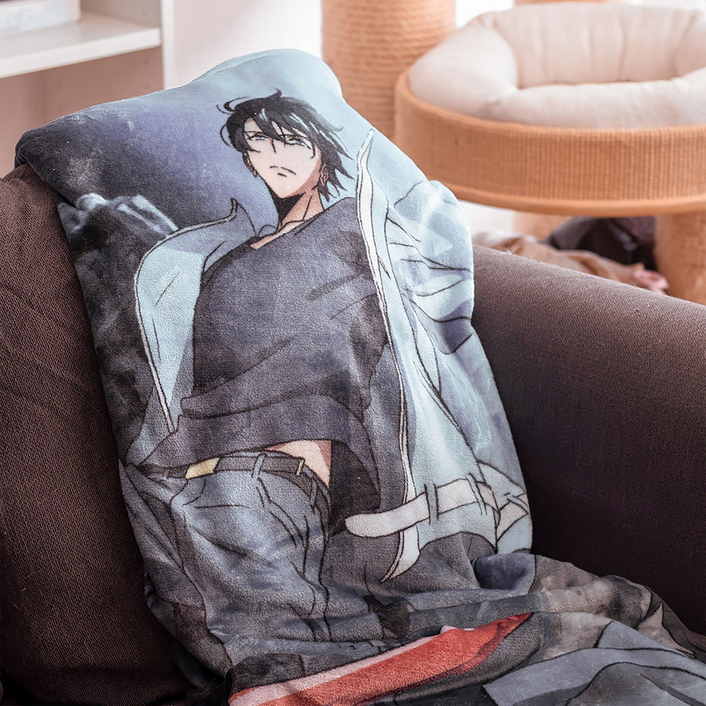 Productafbeelding Solo Leveling - Sung Jinwoo Fleece Deken