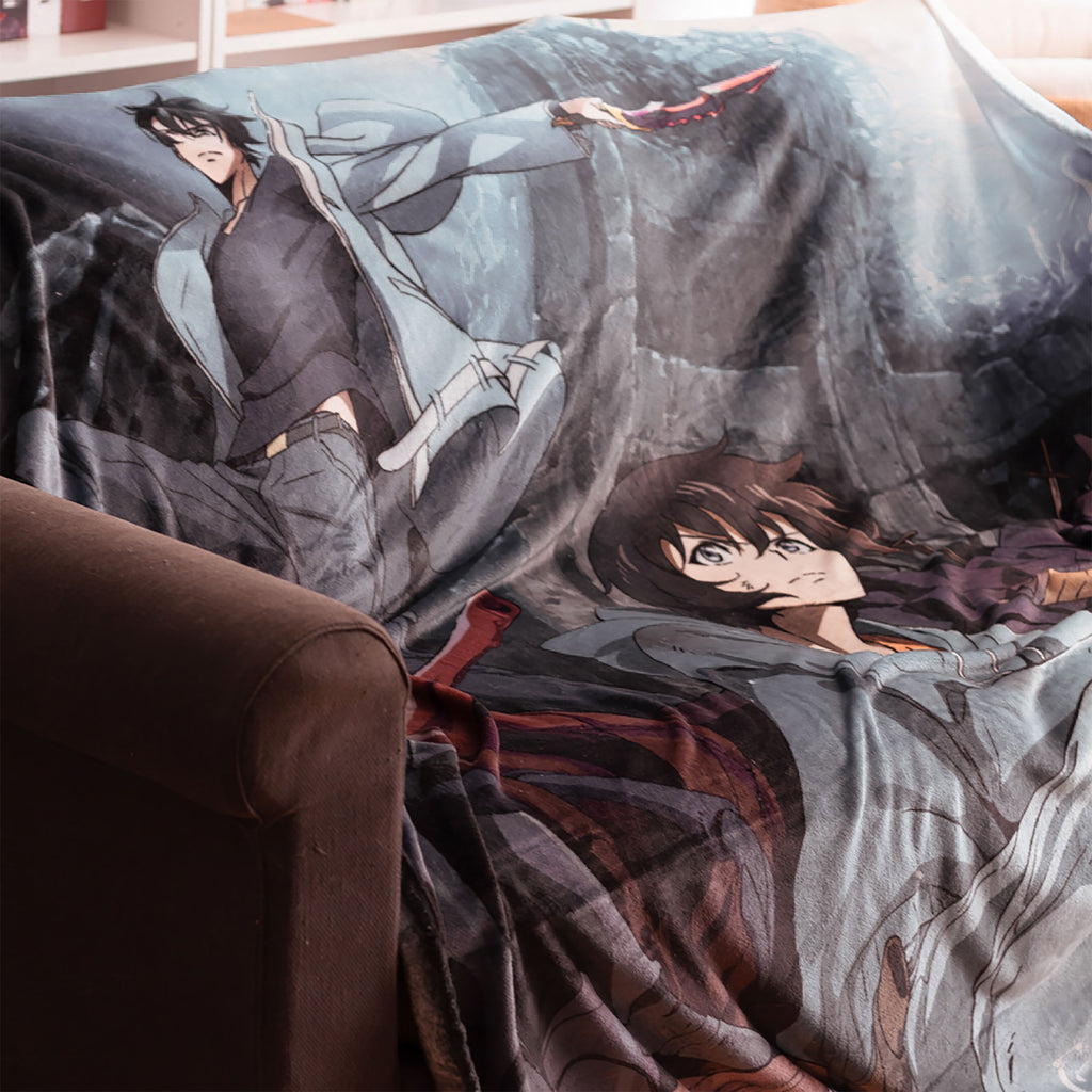 Productafbeelding Solo Leveling - Sung Jinwoo Fleece Deken