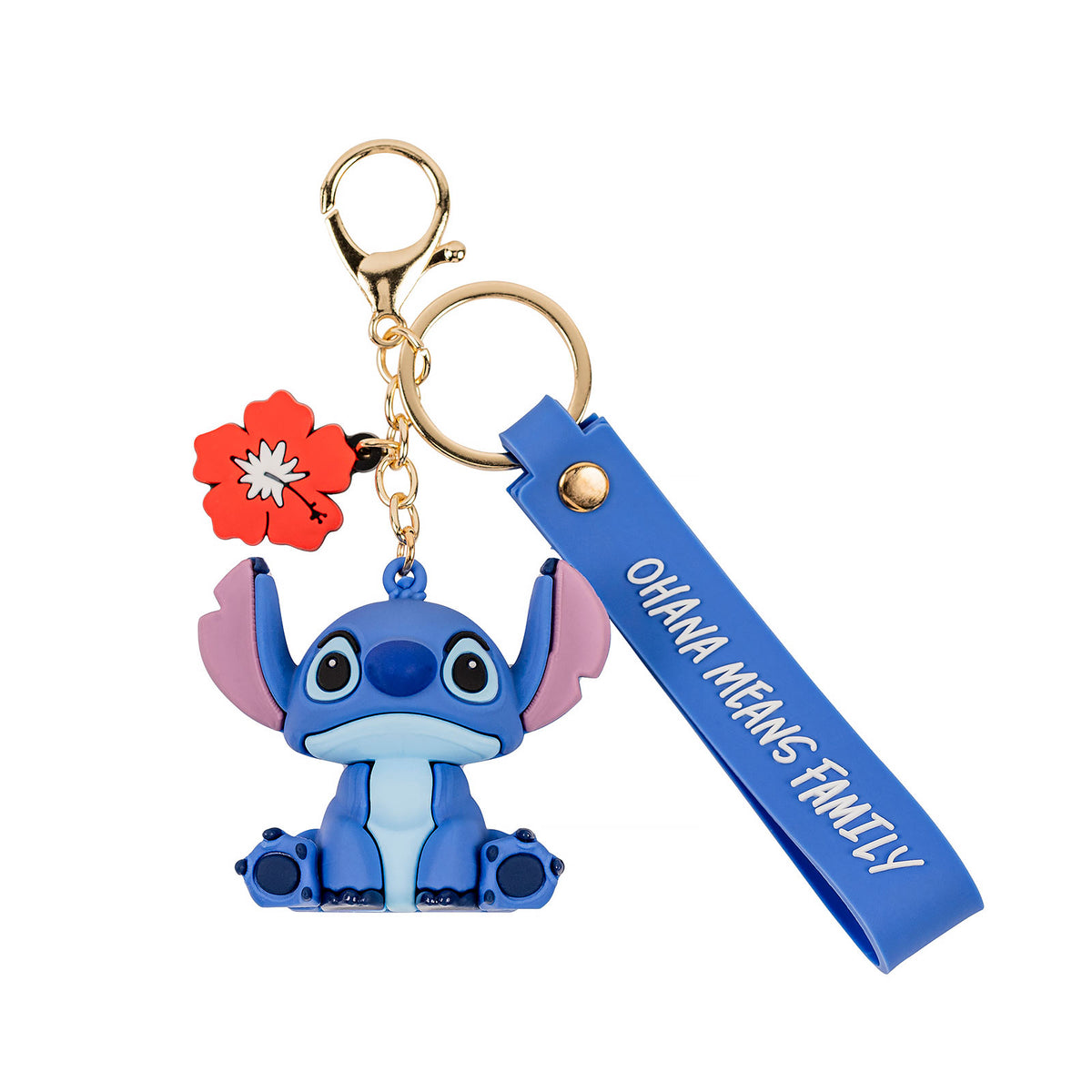 Productafbeelding Stitch Ohana Means Family Sleutelhanger - Lilo & Stitch