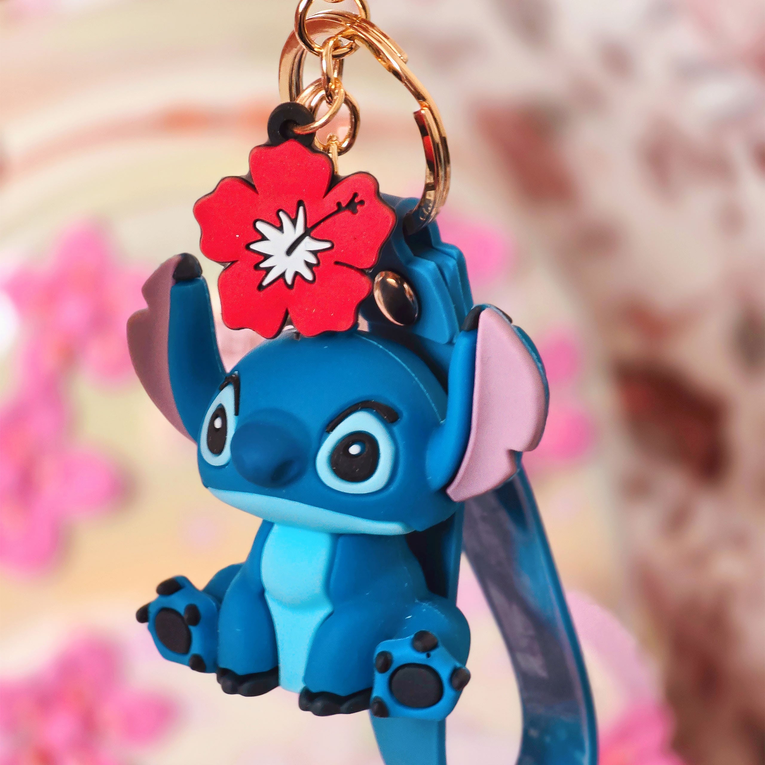 Productafbeelding Stitch Ohana Means Family Sleutelhanger - Lilo & Stitch