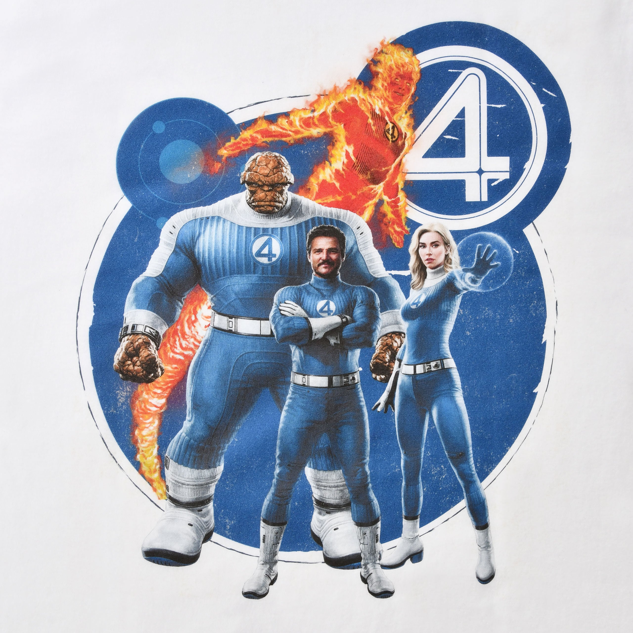Productafbeelding Fantastic Four - Groep T-Shirt wit