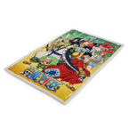 Productafbeelding One Piece - Groep Pluchen Deken met Teddyfleece