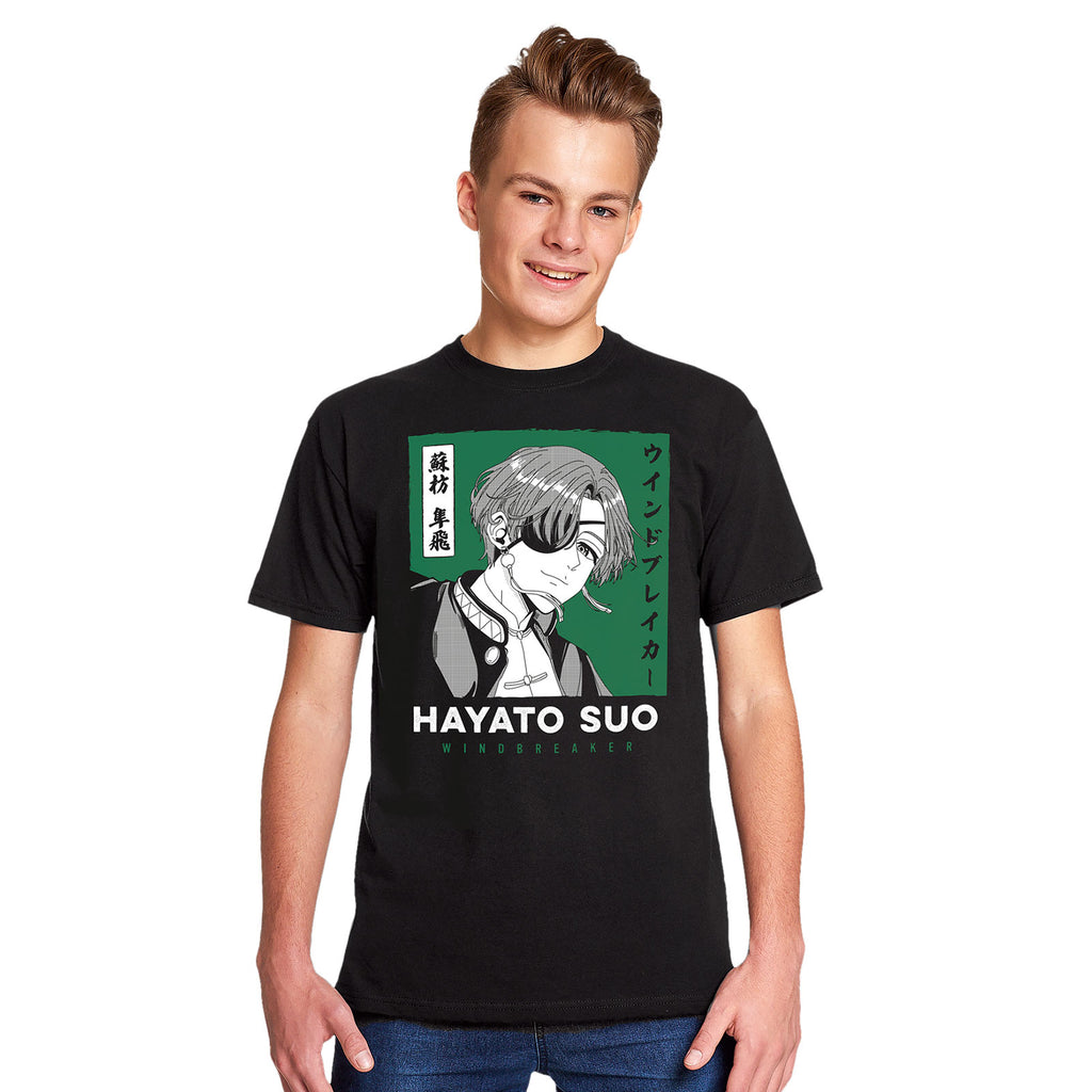 Productafbeelding Hayato Suo T-shirt voor Wind Breaker-fans