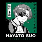 Productafbeelding Hayato Suo T-shirt voor Wind Breaker-fans