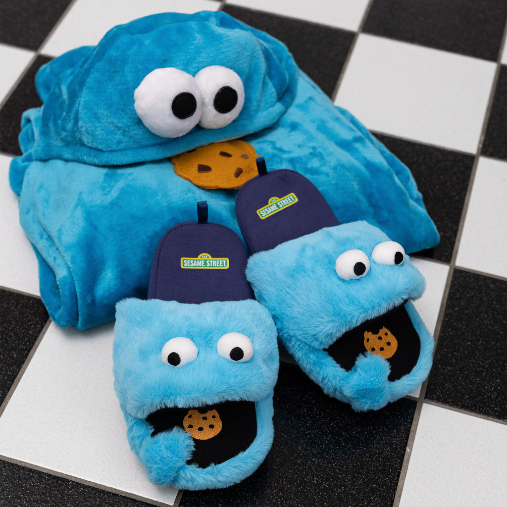 Productafbeelding Koekiemonster Pluche Pantoffels - Sesamstraat