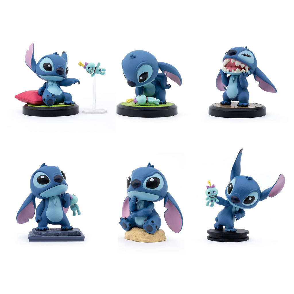 Productafbeelding Stitch YuMe Hero Box Art Gallery Serie Blind Box - Lilo & Stitch 6-Pack Display