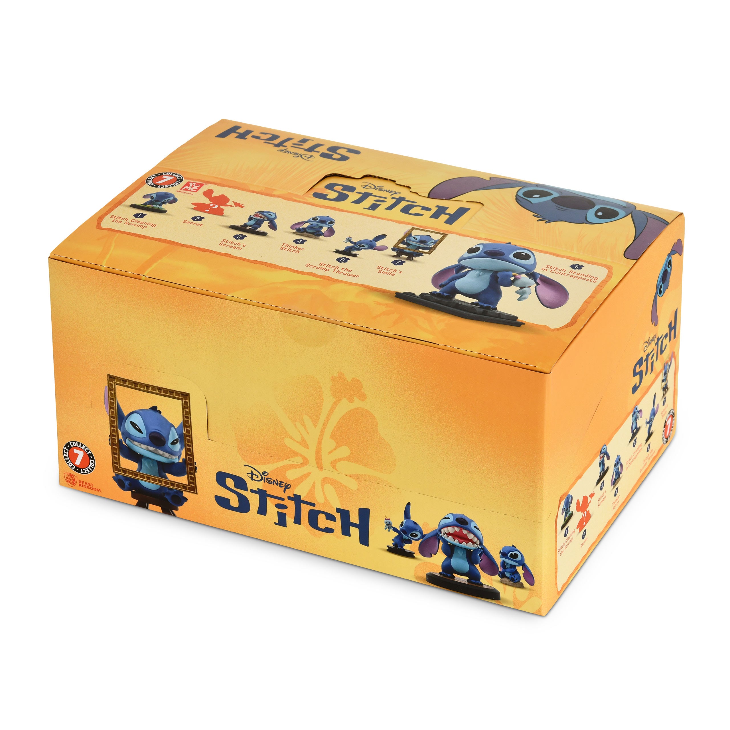 Productafbeelding Stitch YuMe Hero Box Art Gallery Serie Blind Box - Lilo & Stitch 6-Pack Display