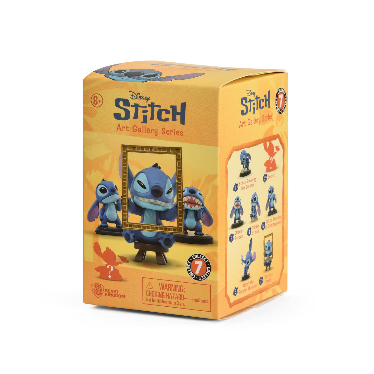 Productafbeelding Stitch YuMe-figuur Hero Box Art Gallery Series Blind Box - Lilo & Stitch