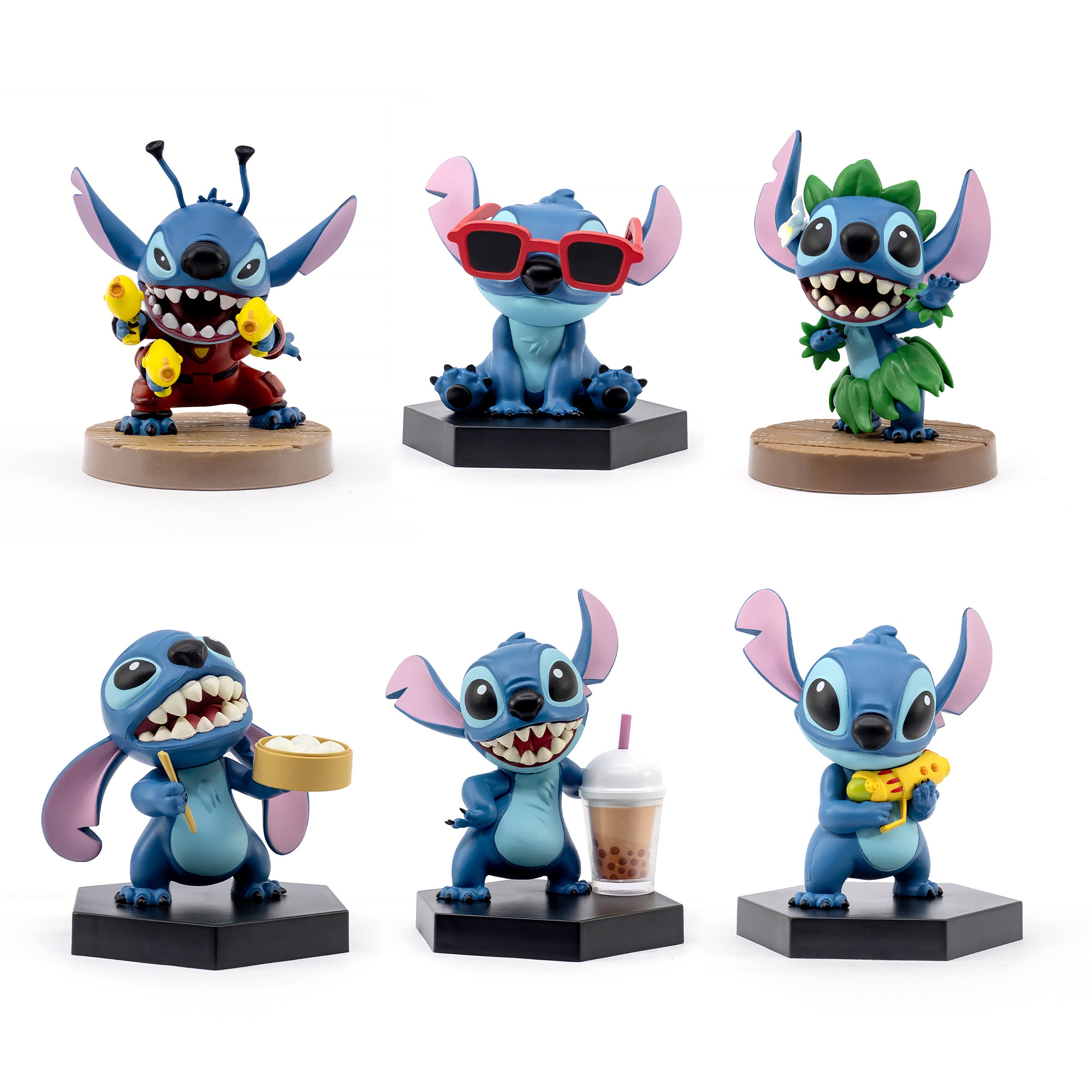 Productafbeelding Stitch YuMe Figuur Hero Blind Box Fun Series - Lilo & Stitch 12-delige Display
