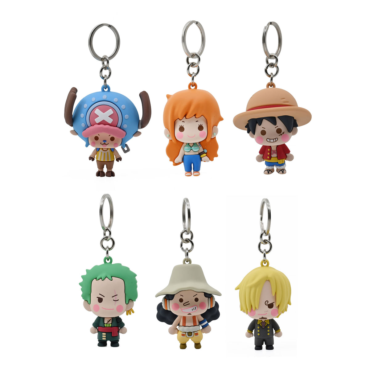 Productafbeelding One Piece - YuMe Pocket Hero Sleutelhanger Serie 2 Blind Box 12-delig Display
