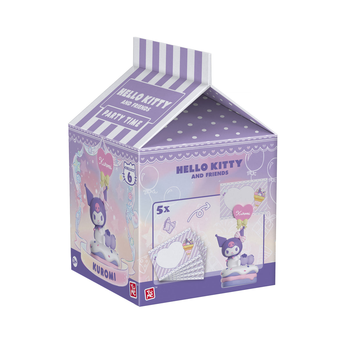 Productafbeelding Hello Kitty and Friends - Kuromi Notitiehouder Party Time Series