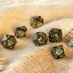 Productafbeelding Katten - Pixel RPG Dobbelset 7-delig
