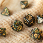 Productafbeelding Katten - Pixel RPG Dobbelset 7-delig
