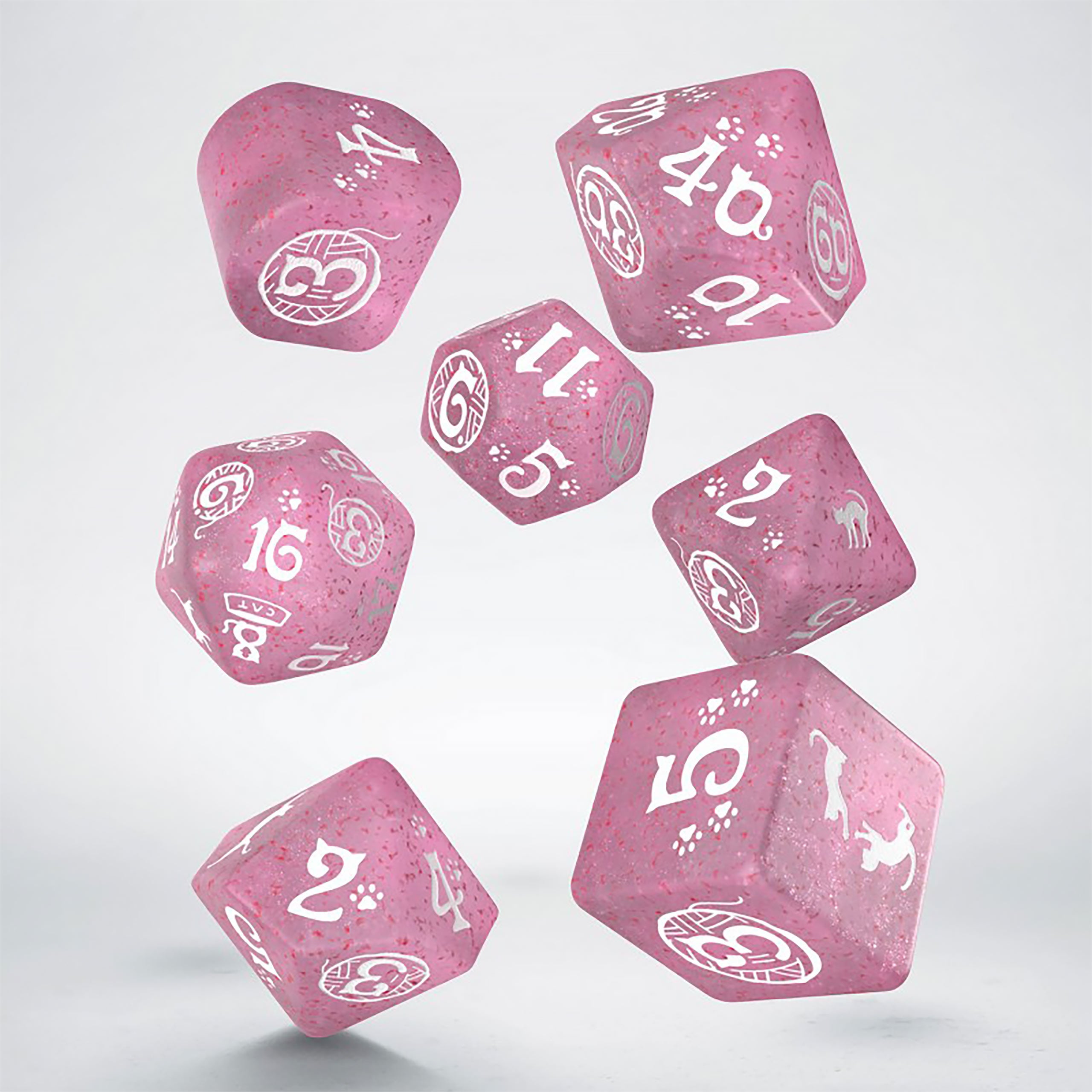 Productafbeelding Cats - Daisy Glitter RPG Dobbelset 7-delig