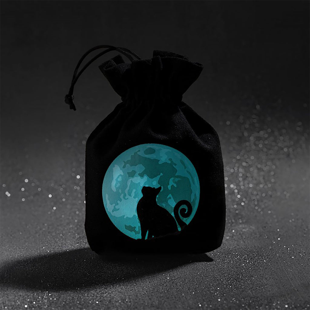 Productafbeelding Katten - Glow in the Dark Dobbelsteenzak
