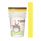 Productafbeelding Mijn Buurman Totoro - Totoro Beker met Rietje 3-delige Set