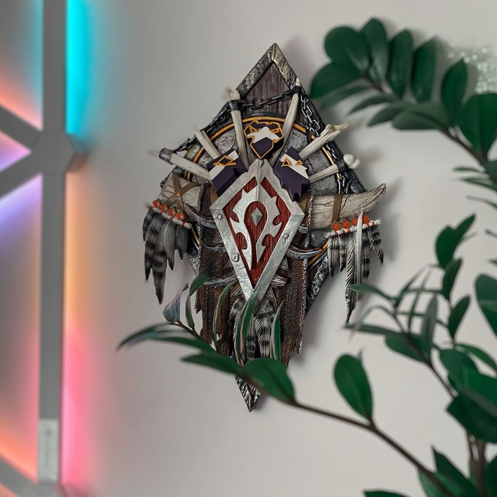 Productafbeelding World of Warcraft - Horde 3D wanddecoratie