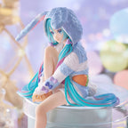 Productafbeelding Hatsune Miku - Miku Rabbit Ear Hood Pajama Blue Noodle Stopper Figuur