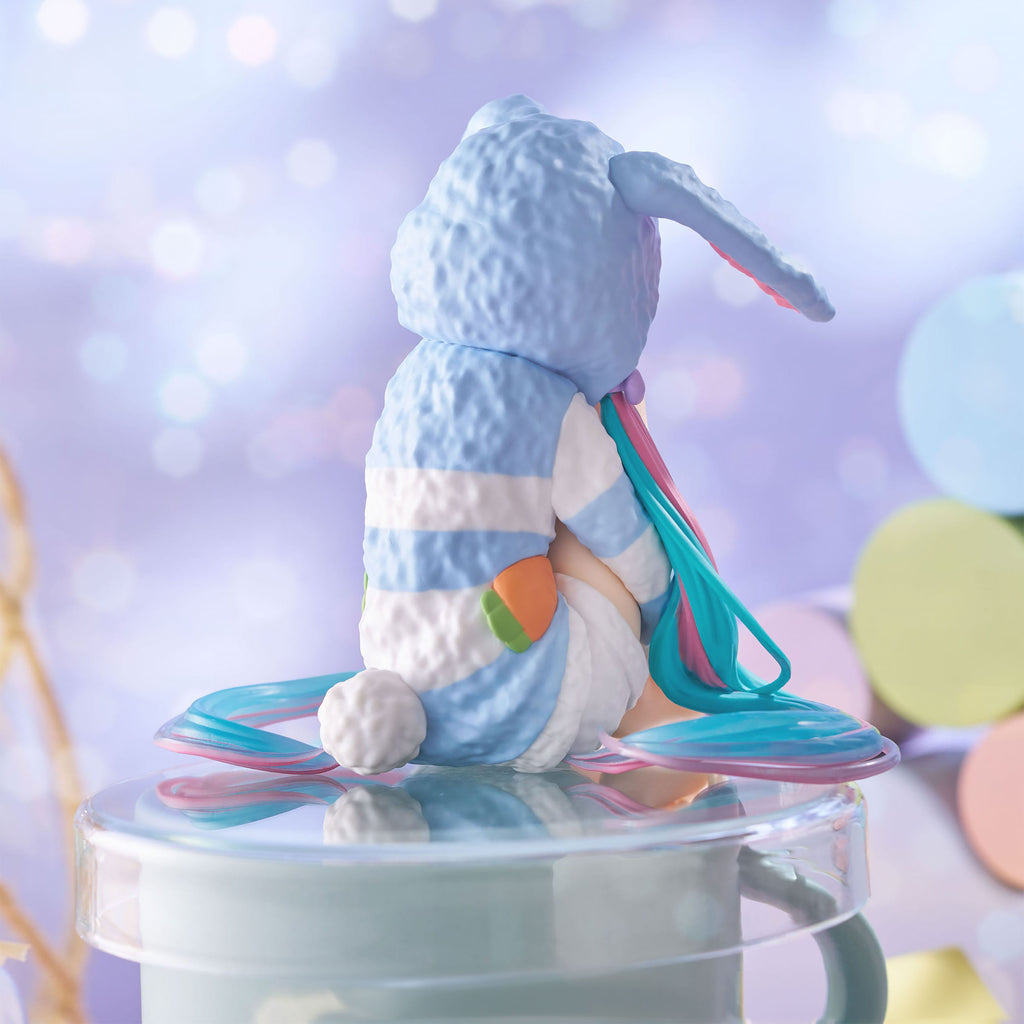 Productafbeelding Hatsune Miku - Miku Rabbit Ear Hood Pajama Blue Noodle Stopper Figuur